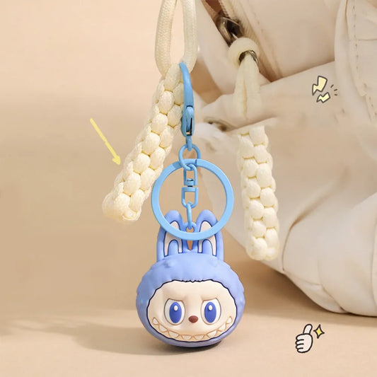 Mini Chaveiro Cabeça Labubu